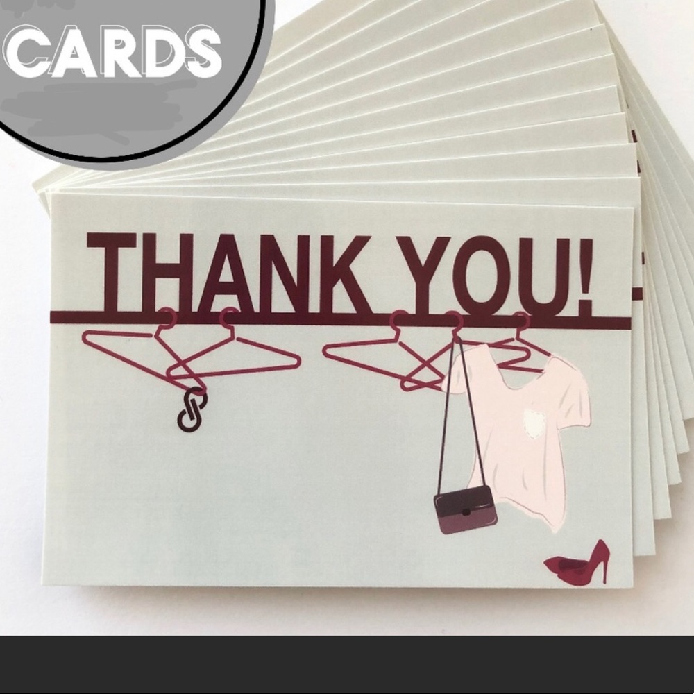 Set of 25 PM Community-designed Thank You cards
